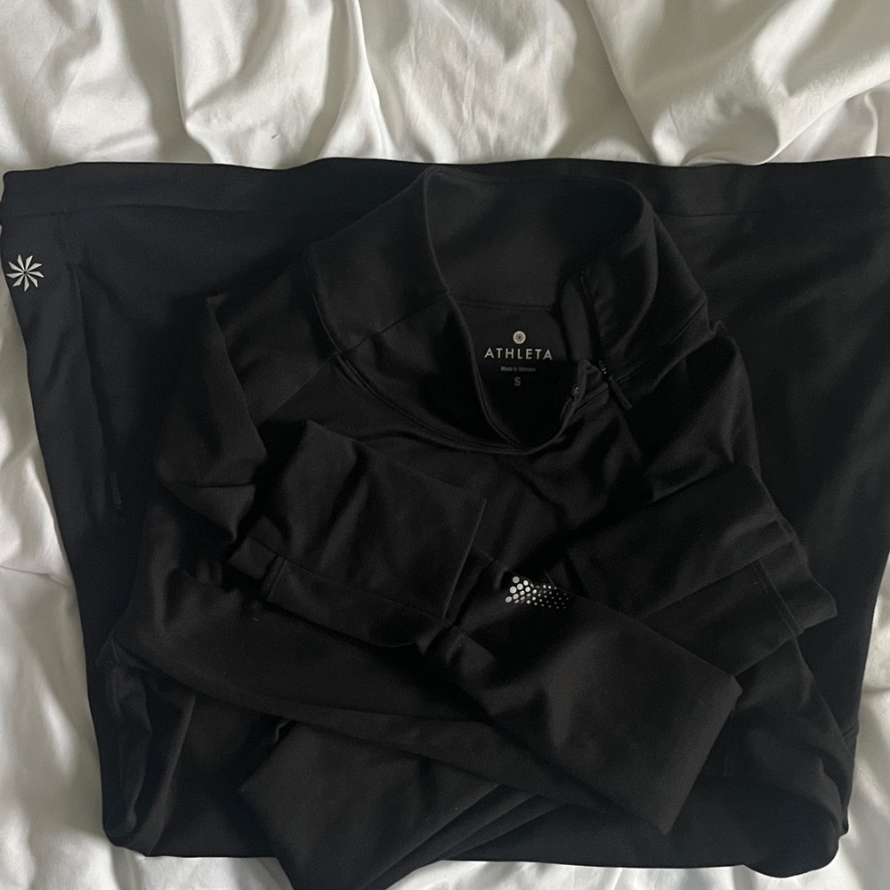 Athleta Mens Black Pullover S